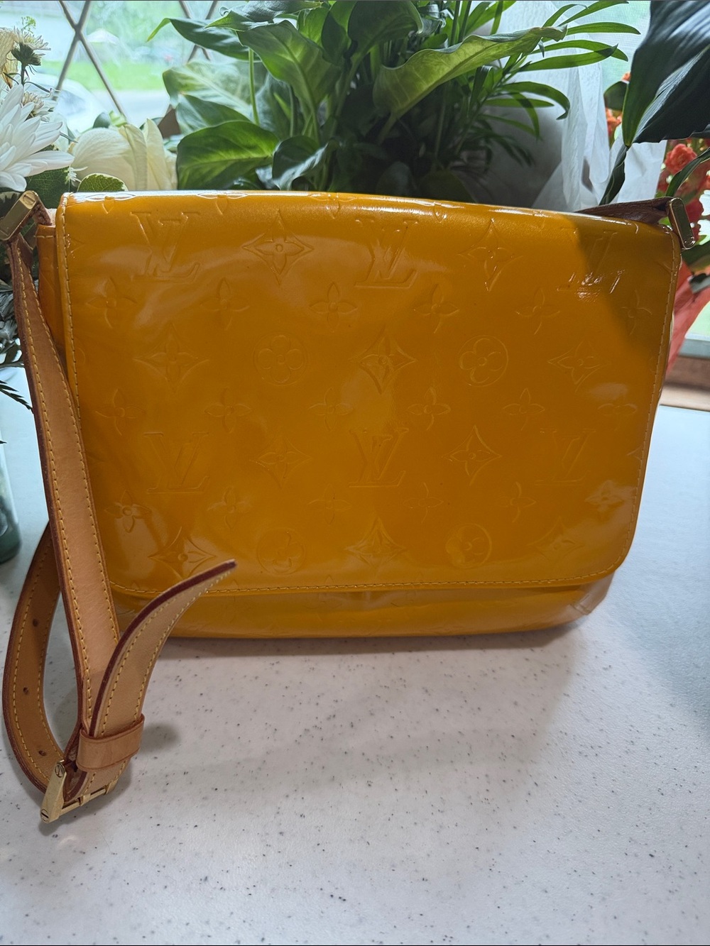 Vintage Louis Vuitton Vernis Monogram Thompson Street Bag